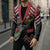 New Zealand Christmas Taniko Poutama Blazer Flora Map with Birds - Polynesian Pride