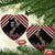 New Zealand Christmas Taniko Poutama Ceramic Ornament Flora Map with Birds - Polynesian Pride
