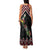 New Zealand Christmas Taniko Poutama Family Matching Tank Maxi Dress and Hawaiian Shirt Flora Map with Birds - Polynesian Pride