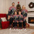 New Zealand Christmas Taniko Poutama Christmas Pajama Set Flora Map with Birds - Polynesian Pride