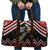 New Zealand Christmas Taniko Poutama Travel Bag Flora Map with Birds - Polynesian Pride