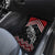 New Zealand Christmas Taniko Poutama Car Mats Mountainscape Maori Fern - Polynesian Pride