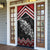 New Zealand Christmas Taniko Poutama Door Cover Mountainscape Maori Fern - Polynesian Pride