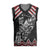New Zealand Christmas Taniko Poutama Christmas Knitted V-Neck Vest Mountainscape Maori Fern - Polynesian Pride