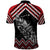New Zealand Christmas Taniko Poutama Polo Shirt Mountainscape Maori Fern - Polynesian Pride
