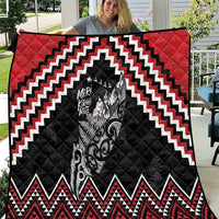 New Zealand Christmas Taniko Poutama Quilt Mountainscape Maori Fern - Polynesian Pride