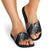 New Zealand Christmas Taniko Poutama Slide Sandals Mountainscape Maori Fern - Polynesian Pride