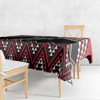 New Zealand Christmas Taniko Poutama Tablecloth Mountainscape Maori Fern - Polynesian Pride