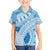 Bula Fiji Classic Masi Tapa Family Matching Summer Maxi Dress and Hawaiian Shirt Turquoise - Polynesian Pride