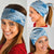 Bula Fiji Classic Masi Tapa Neck Gaiter Turquoise - Polynesian Pride