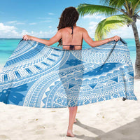 Bula Fiji Classic Masi Tapa Sarong Turquoise - Polynesian Pride
