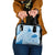 Bula Fiji Classic Masi Tapa Shoulder Handbag Turquoise - Polynesian Pride