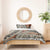 Bula Fiji Classic Masi Tapa Bedding Set Vintage Brown - Polynesian Pride