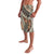 Bula Fiji Classic Masi Tapa Lavalava Vintage Brown - Polynesian Pride