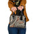 Bula Fiji Classic Masi Tapa Shoulder Handbag Vintage Brown - Polynesian Pride