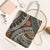 Bula Fiji Classic Masi Tapa Tote Bag Vintage Brown - Polynesian Pride