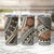 Bula Fiji Classic Masi Tapa Tumbler Cup Vintage Brown - Polynesian Pride