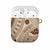 Bula Fiji Classic Masi Tapa AirPods Case Vintage Beige - Polynesian Pride