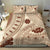 Bula Fiji Classic Masi Tapa Bedding Set Vintage Beige - Polynesian Pride