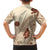 Bula Fiji Classic Masi Tapa Hawaiian Shirt Vintage Beige - Polynesian Pride