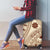 Bula Fiji Classic Masi Tapa Luggage Cover Vintage Beige - Polynesian Pride