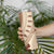 Bula Fiji Classic Masi Tapa Skinny Tumbler Vintage Beige - Polynesian Pride