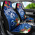 Guam Christmas Car Seat Cover Turtle Mix Tapa Felis Pasgua LT7 - Polynesian Pride