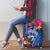 Guam Christmas Luggage Cover Turtle Mix Tapa Felis Pasgua LT7 - Polynesian Pride