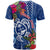 Guam Christmas T Shirt Turtle Mix Tapa Felis Pasgua LT7 - Polynesian Pride