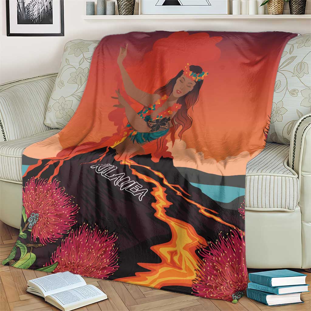 Hawaii Kilauea Volcano Blanket Pele Goddess