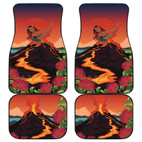 Hawaii Kilauea Volcano Car Mats Pele Goddess