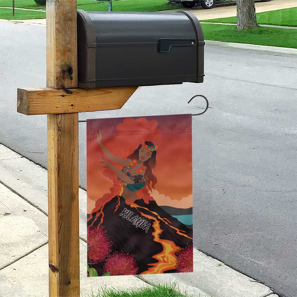 Hawaii Kilauea Volcano Garden Flag Pele Goddess