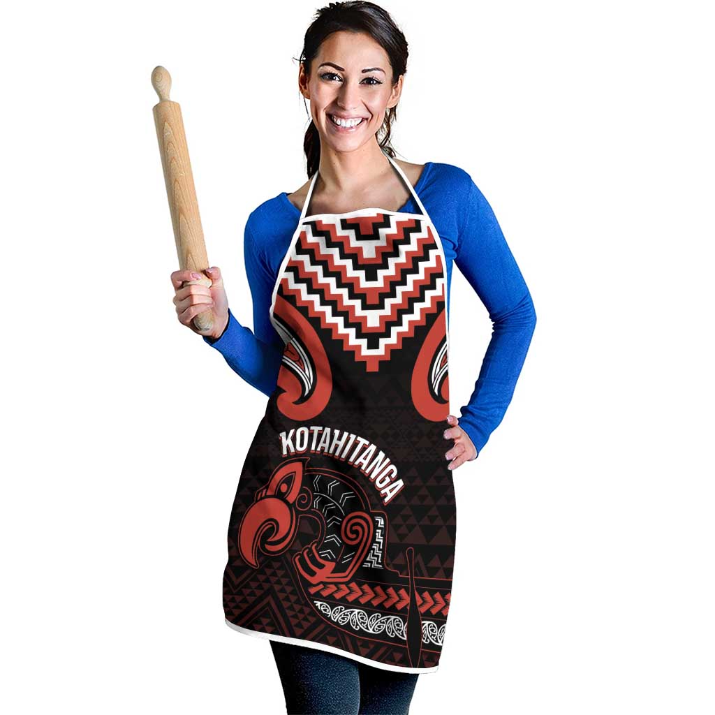 Maori Waitangi Apron Kotahitanga Poutama Mix Whakairo - Polynesian Pride