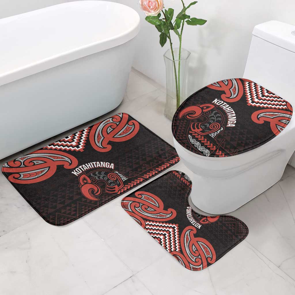 Maori Waitangi Bathroom Set Kotahitanga Poutama Mix Whakairo - Polynesian Pride