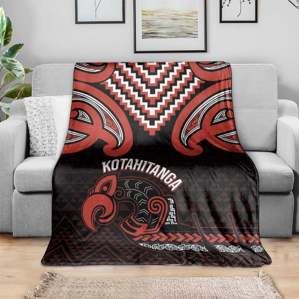 Maori Waitangi Blanket Kotahitanga Poutama Mix Whakairo - Polynesian Pride