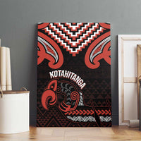 Maori Waitangi Canvas Wall Art Kotahitanga Poutama Mix Whakairo - Polynesian Pride