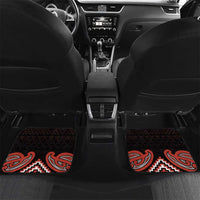 Maori Waitangi Car Mats Kotahitanga Poutama Mix Whakairo - Polynesian Pride