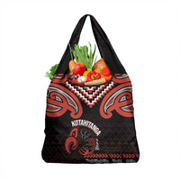 Maori Waitangi Grocery Bag Kotahitanga Poutama Mix Whakairo - Polynesian Pride