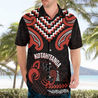 Maori Waitangi Hawaiian Shirt Kotahitanga Poutama Mix Whakairo - Polynesian Pride