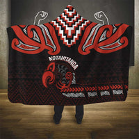 Maori Waitangi Hooded Blanket Kotahitanga Poutama Mix Whakairo - Polynesian Pride