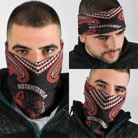 Maori Waitangi Neck Gaiter Kotahitanga Poutama Mix Whakairo - Polynesian Pride