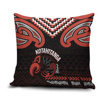 Maori Waitangi Pillow Cover Kotahitanga Poutama Mix Whakairo - Polynesian Pride