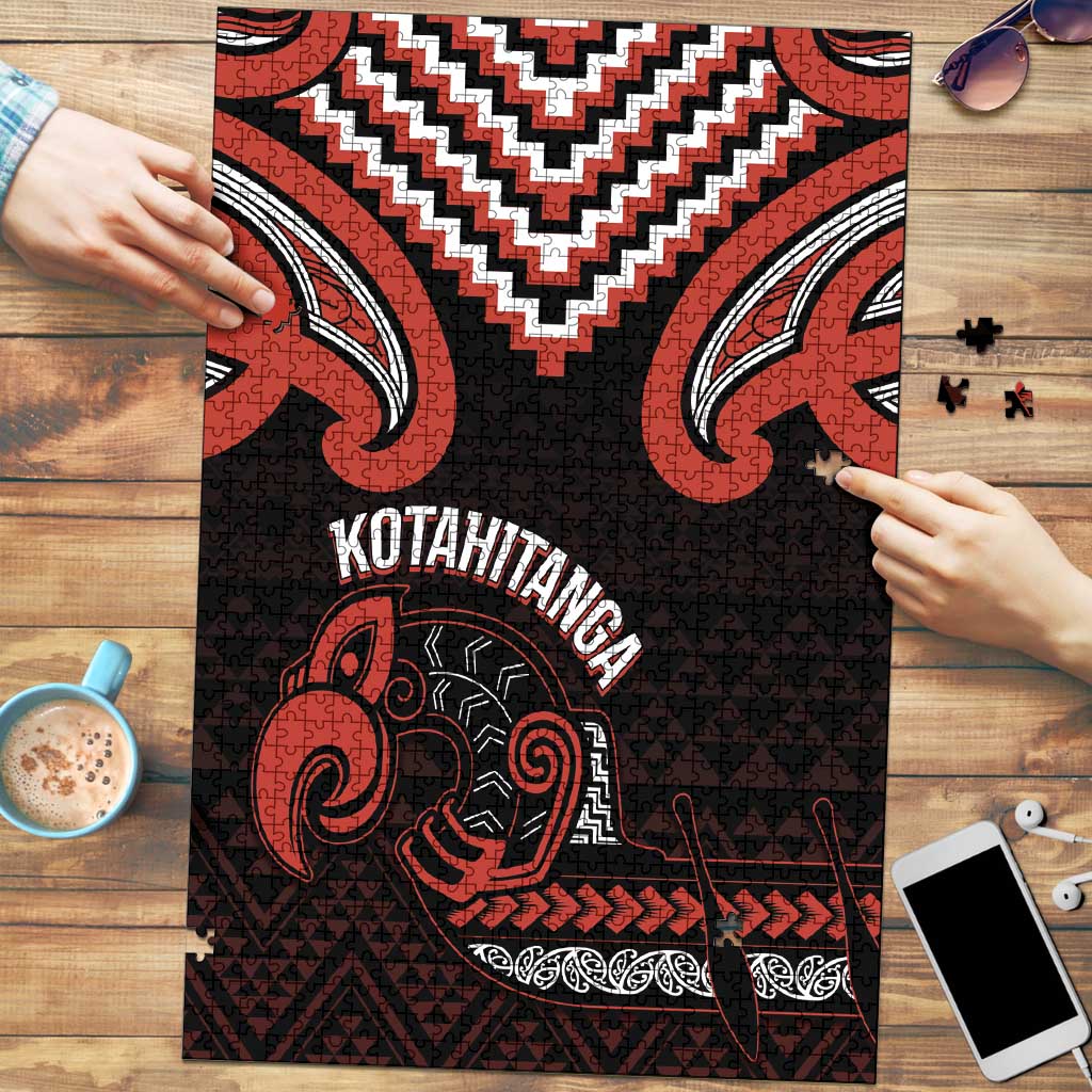 Maori Waitangi Puzzle Kotahitanga Poutama Mix Whakairo - Polynesian Pride