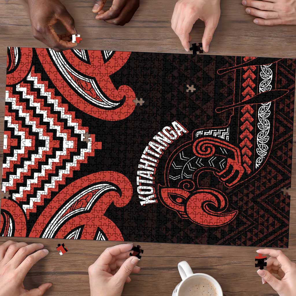 Maori Waitangi Puzzle Kotahitanga Poutama Mix Whakairo - Polynesian Pride