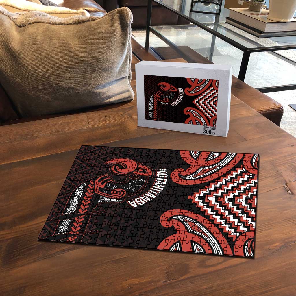 Maori Waitangi Puzzle Kotahitanga Poutama Mix Whakairo - Polynesian Pride