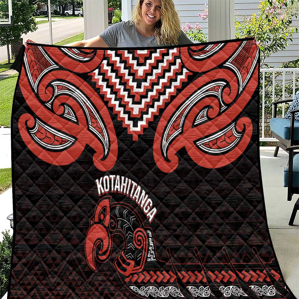 Maori Waitangi Quilt Kotahitanga Poutama Mix Whakairo - Polynesian Pride