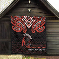 Maori Waitangi Quilt Kotahitanga Poutama Mix Whakairo - Polynesian Pride
