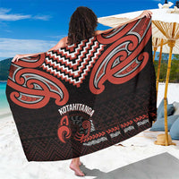 Maori Waitangi Sarong Kotahitanga Poutama Mix Whakairo - Polynesian Pride
