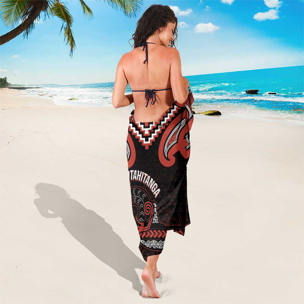 Maori Waitangi Sarong Kotahitanga Poutama Mix Whakairo - Polynesian Pride