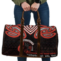 Maori Waitangi Travel Bag Kotahitanga Poutama Mix Whakairo - Polynesian Pride